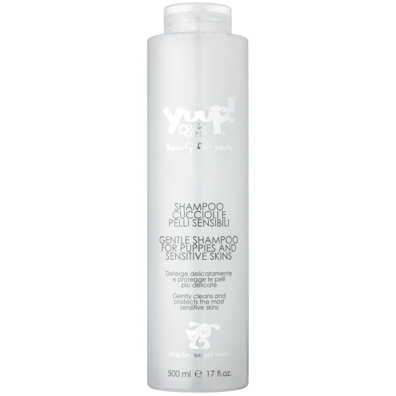 YUUP! Home Puppy & Sensitive Sampon Pentru Catelusi si Caini sau Pisici cu Piele Sensibila, 500ml Cel mai vândut