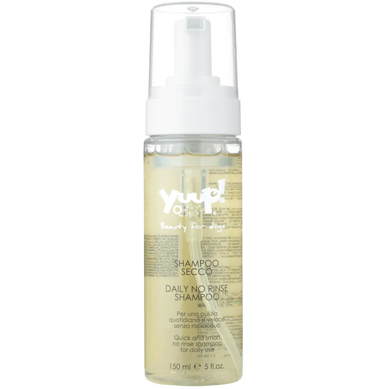 Chilipir YUUP! Home Daily No Rinse, Sampon Curatare Uscata Pentru Caini si Pisici, 150ml