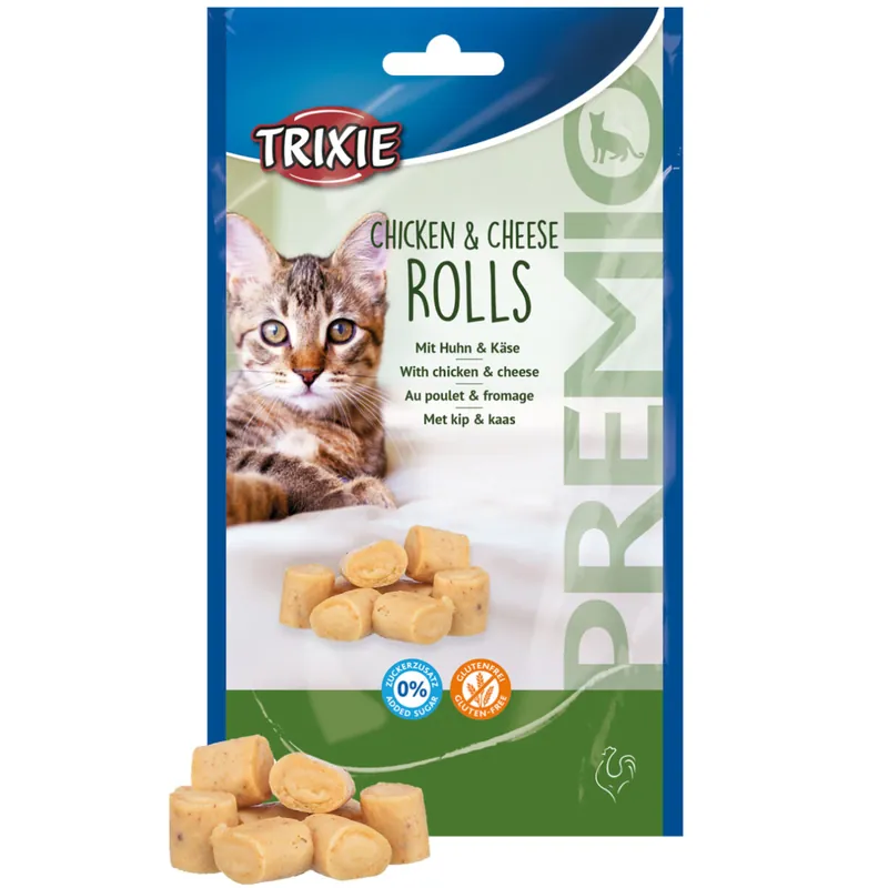 Vezi acum TRIXIE Premio Recompense Moi Pentru Pisici, cu Pui si Cascaval, 50g