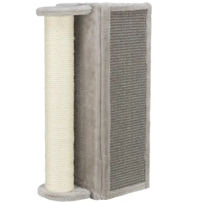 Ansamblu de Colt cu Placa de Zgariat si Sisal Cilindric Vertical Pentru Pisici, 19x58x19cm Cumpără acum