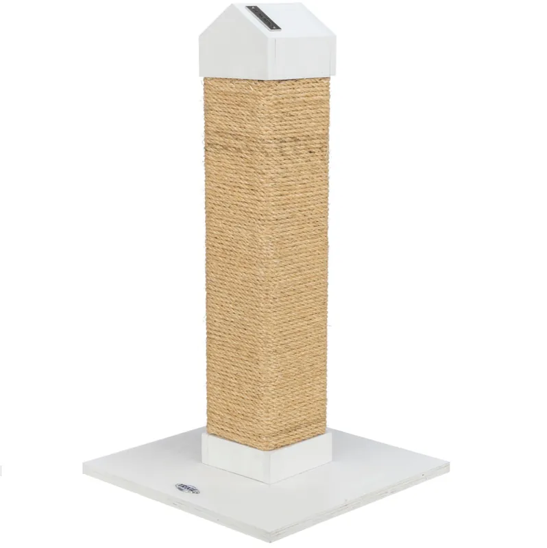 Super ofertă BE NORDIC Sisal Vertical cu Suport Pentru Pisici, 34x34cm Inaltime 60cm