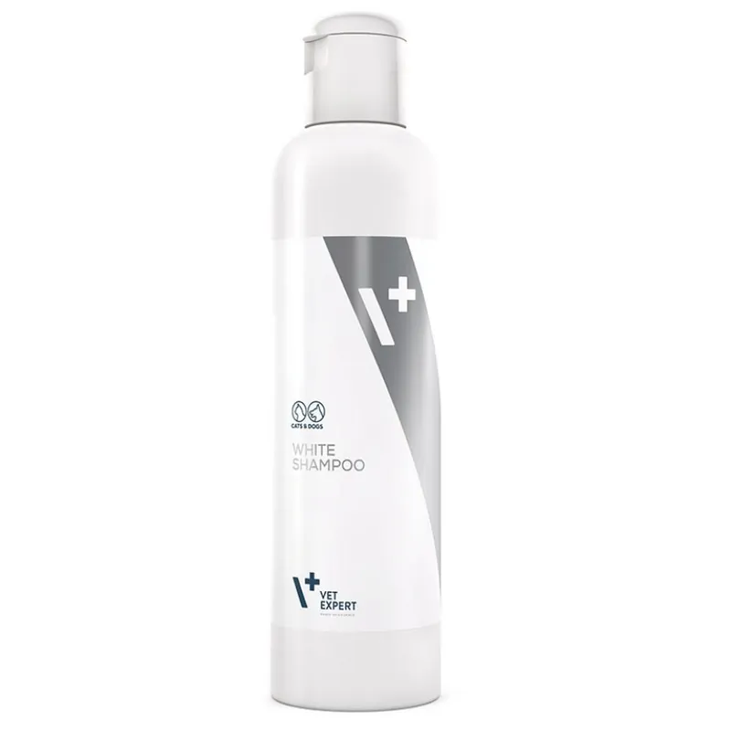 VET EXPERT Sampon Blana Alba Pentru Caini si Pisici, 250ml Plată sigură