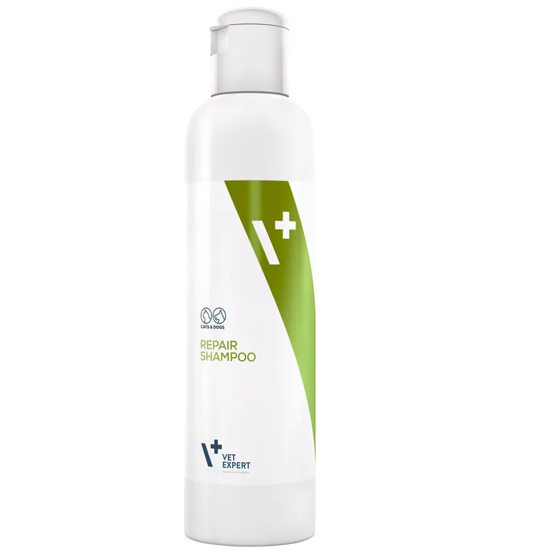 Ofertă limitată VET EXPERT Sampon Revitalizant Pentru Caini si Pisici cu Blana Uscata, Deteriorata, 250ml