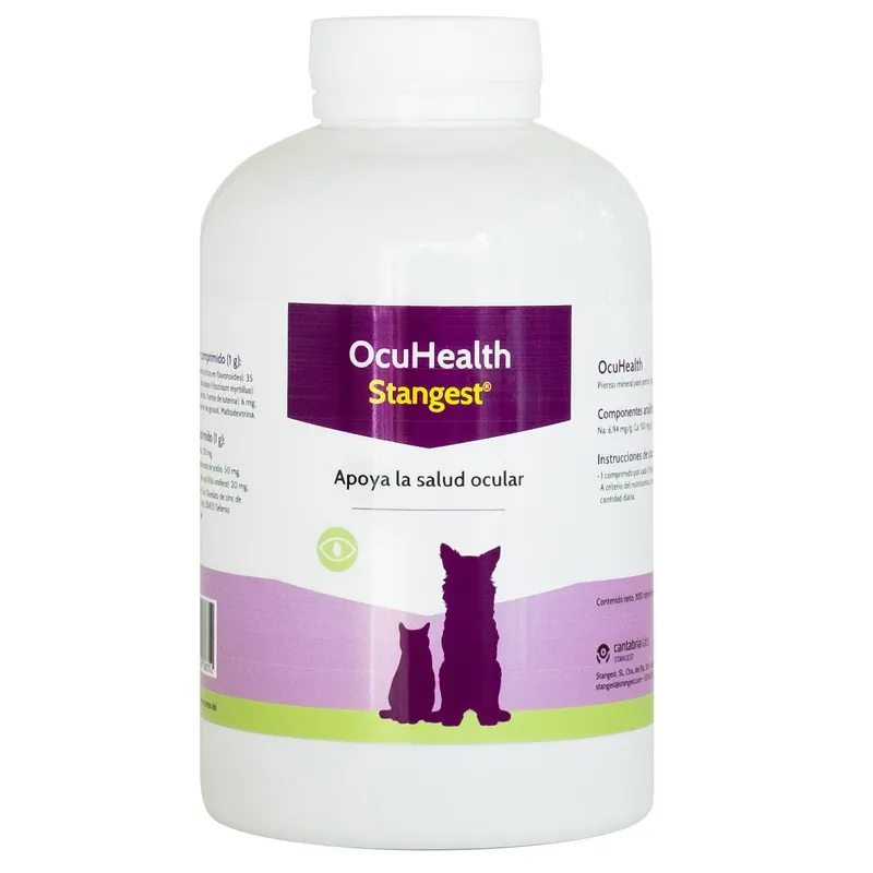 OCUHEALTH Supliment Pentru sanatatea Ochilor la Caini si Pisici, 300 tablete Bestseller