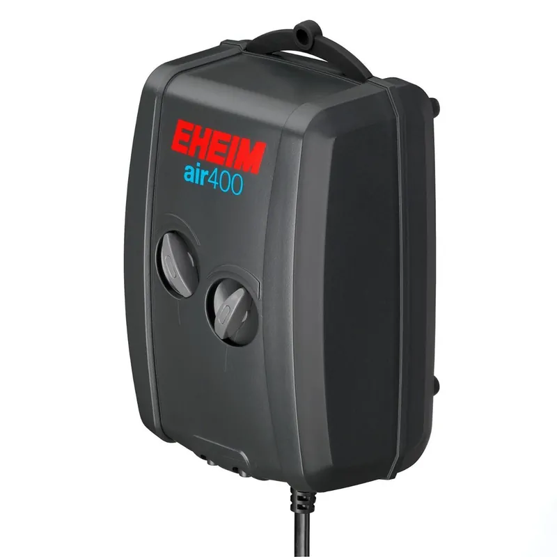 Cumpărături sigure EHEIM Air 200, Pompa de Aer Pentru Acvarii 400 L/h, 2 Iesiri