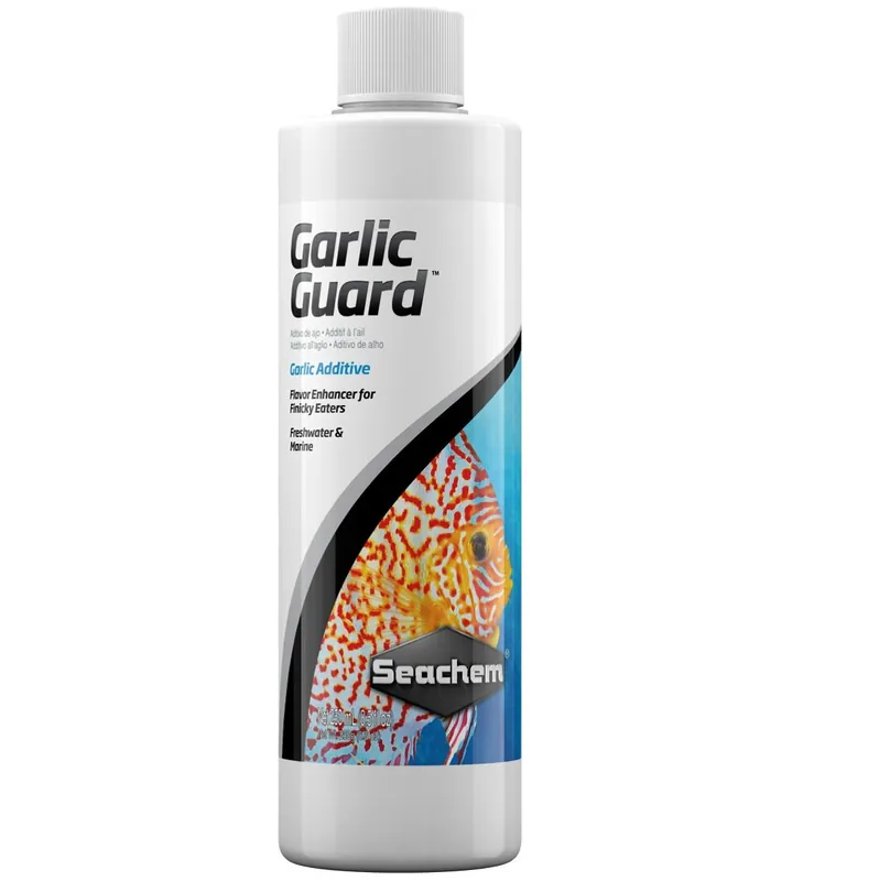 SEACHEM GarlicGuard, Supliment Aroma Pentru Stimularea Apetitului Pestilor de Acvariu, 250ml Ofertă de sezon