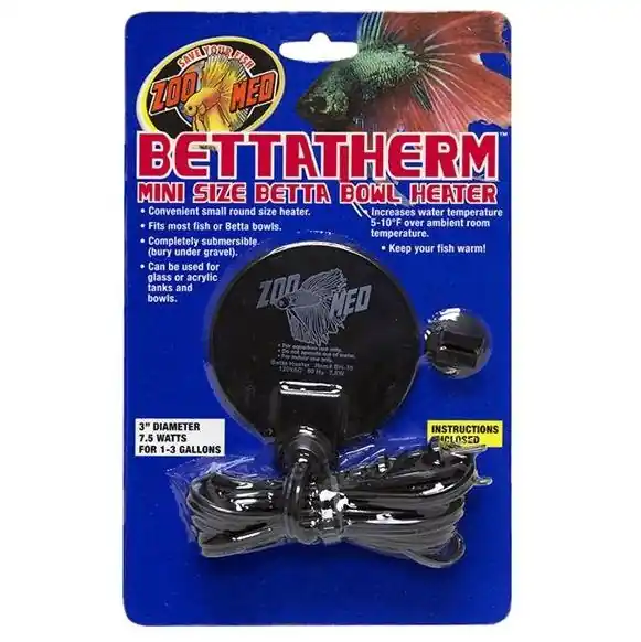 ZOO MED Betta Therm, Incalzitor Mini Pentru Acvarii Mici sau Boluri Reducere de preț