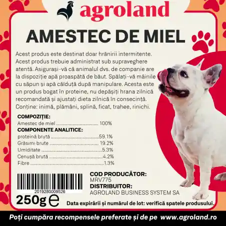 Recompense pentru caine, amestec de miel, 250 g Livrare expres