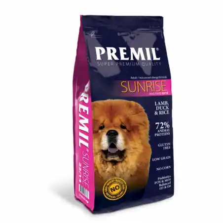 Calitate înaltă Premil Sunrise, hrana uscata pentru caini, 2.5 kg