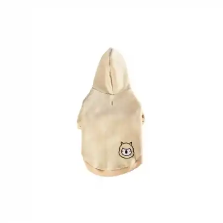 Hainuta pentru caini, Deluxe, Hoodie Cream, 30 cm Preț mic