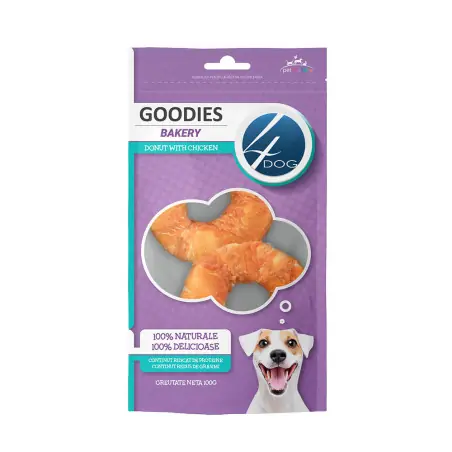 Plată securizată 4DOG GOODIES Bakery Donut with Chicken 100g