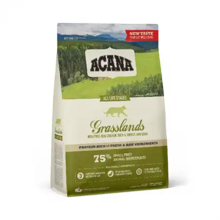 Acana Grassland, hrana uscata pentru pisici, 1.8 kg Premium