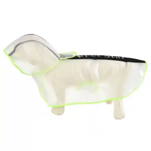 Pelerina de ploaie pentru caini, transparenta, 40 cm Plată sigură