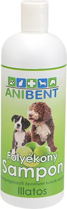 Anibent șampon natural pentru câini cu nămol medicinal cu bentonită și miros de lime Cel mai vândut