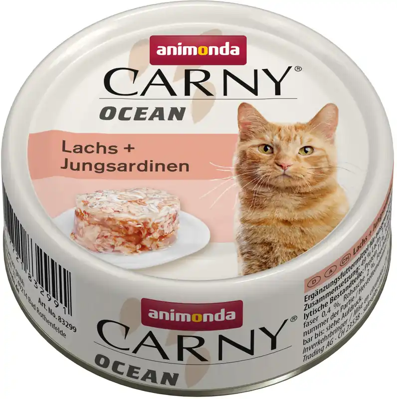Livrare rapidă Animonda Carny Ocean conserve de somon și sardine tinere