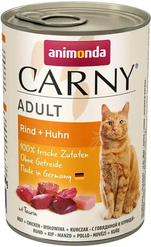 Animonda Cat Carny Adult conservă cu vită și pui Ofertă exclusivă