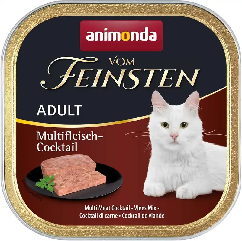 Animonda Cat Vom Feinsten Adult tăviță cu mix de cărnuri Disponibil imediat