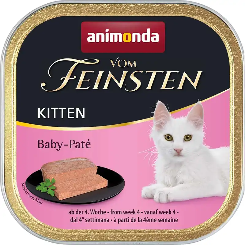 Animonda Cat Vom Feinsten Kitten tăviță baby pate Expediere rapidă