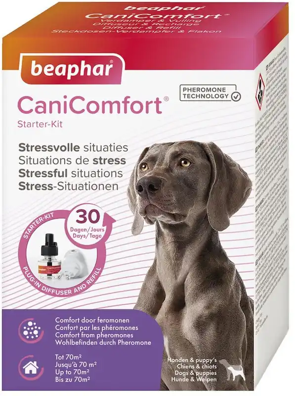 Beaphar CaniComfort - Kit vaporizator liniștitor cu reumplere pt câini Calitate înaltă