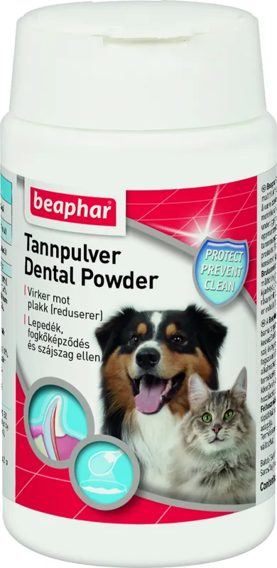 Beaphar Dental Powder - Pudră de îngrijire dentară pentru câini și pisici Reducere