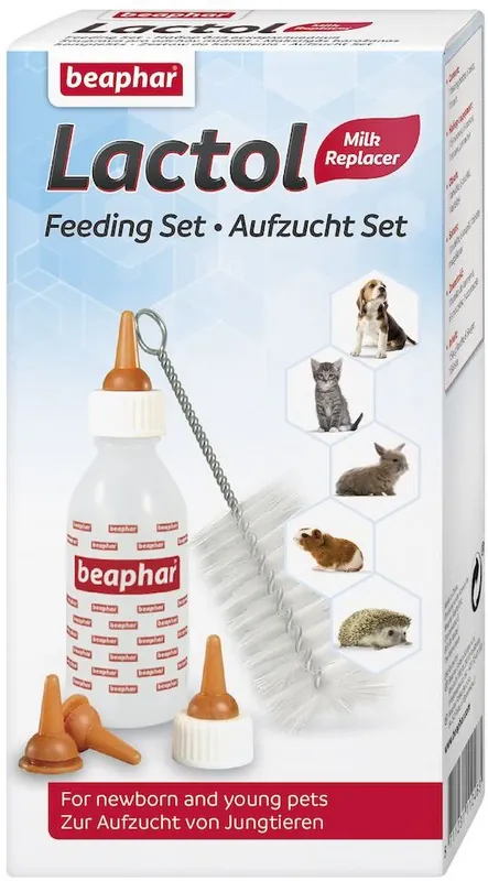Beaphar Lactol - Set suzete cu biberon pt animalele de companie Reducere extra