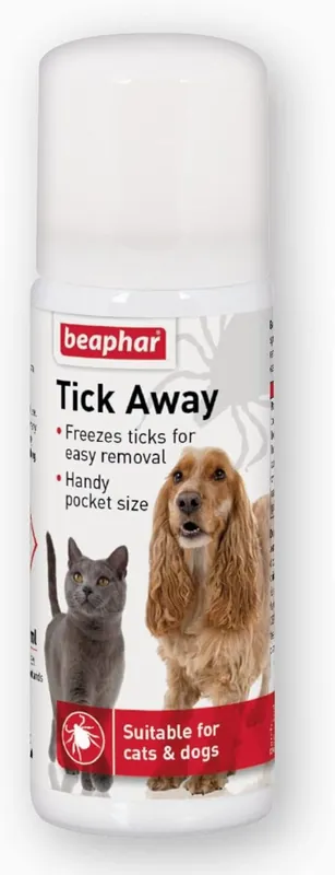 Beaphar Tick Away - Spray repelent pentru căpușe pt câini și pisici Ofertă specială
