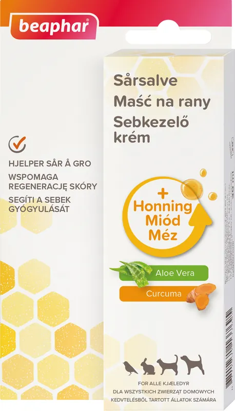 Beaphar - Unguent pentru răni cu propolis și aloe vera pt păsări, iepuri, pisici și câini Vezi acum