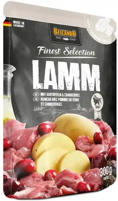 Ofertă limitată Belcando pliculeț cu carne de miel, cartofi și merișoare