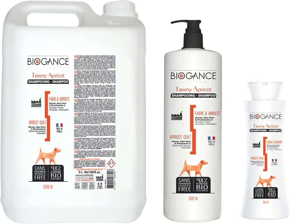 Reducere extra Biogance Tawny Apricot Shampoo