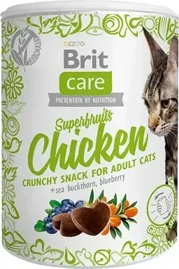 Ieftin Brit Care Cat Snack Superfruits Chicken