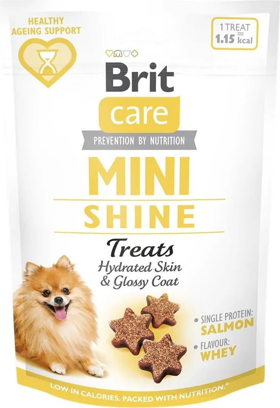 Discount Brit Care Dog Mini treats SHINE recompensă
