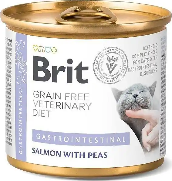Cel mai vândut Brit Veterinary Diets Cat Gastrointestinal conservă pentru pisici