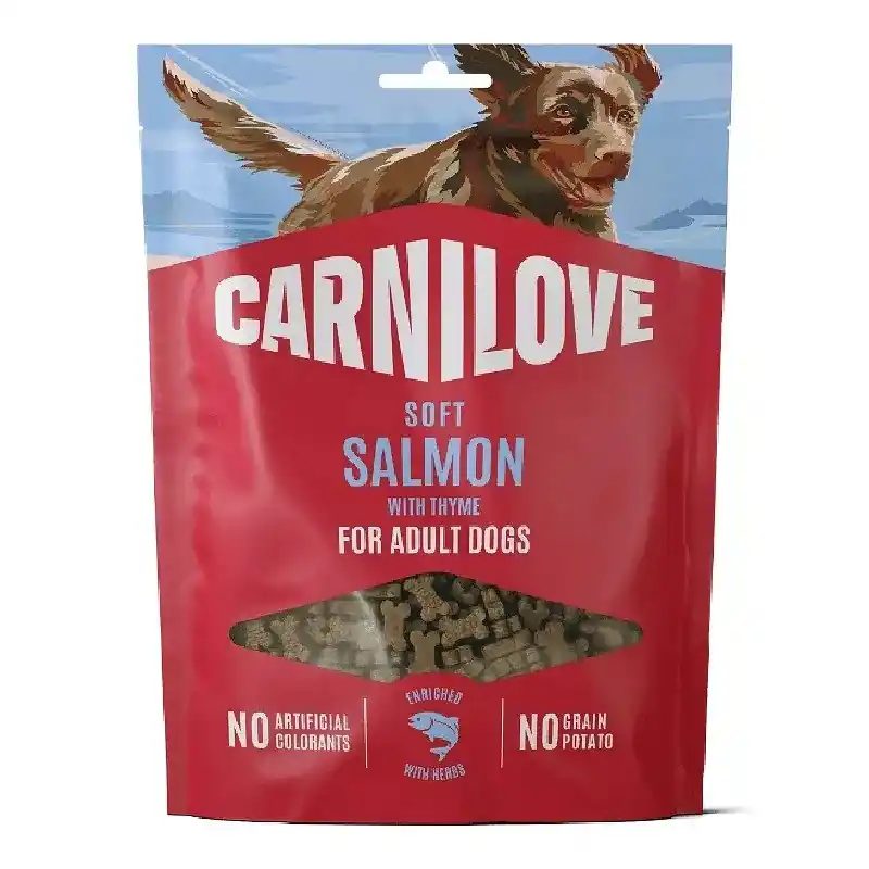 CarniLove Dog Semi Moist Snack Carp with Thyme Ofertă specială
