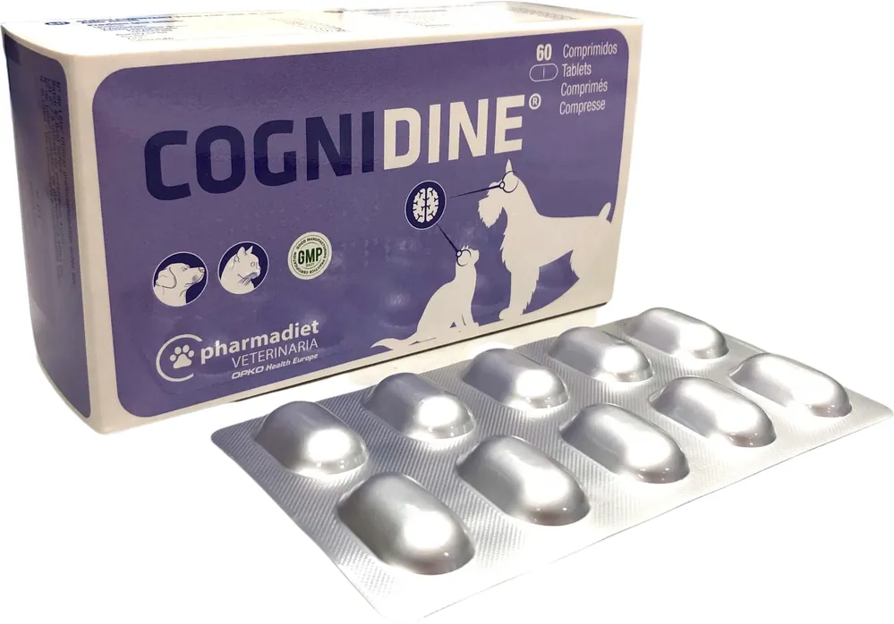 Cognidine tablete pentru câini și pisici pentru susținerea sistemului nervos Reducere specială