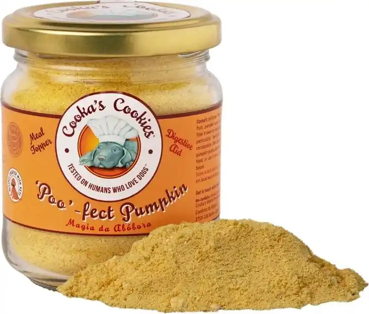 Cooka‘s Poo-Fec! - Pudră digestivă cu dovleac pentru câini Cel mai vândut