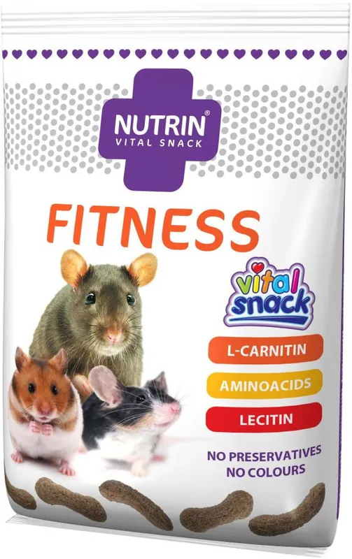 Darwin‘s Nutrin Vital Snack Fitness hrană pentru hamsteri, șoareci și șobolani Cumpără acum