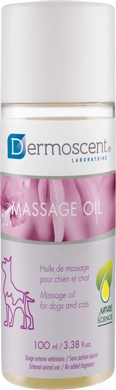Dermoscent Massage Oil - Ulei de masaj cu absorbție rapidă pentru câini și pisici Ofertă de sezon
