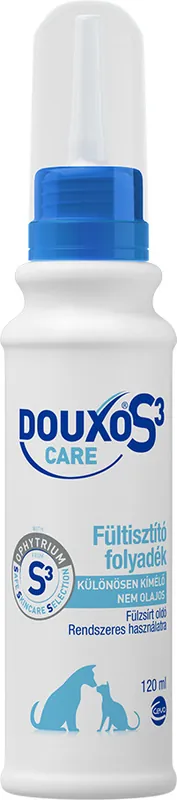 Ieftin Douxo S3 Care soluție pentru curățarea urechilor câini și pisici 120 ml