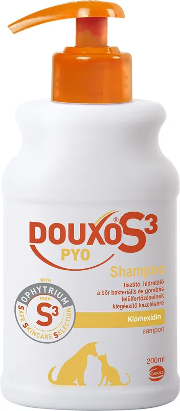 Lichidare de stoc Douxo S3 Pyo șampon pentru câini și pisici – Antibacterian și antifungic