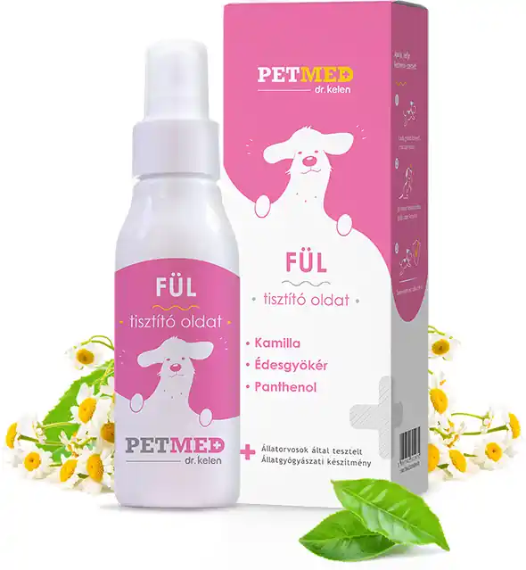 Dr. Kelen Petmed soluție de curățare a urechilor pentru câini și pisici Premium