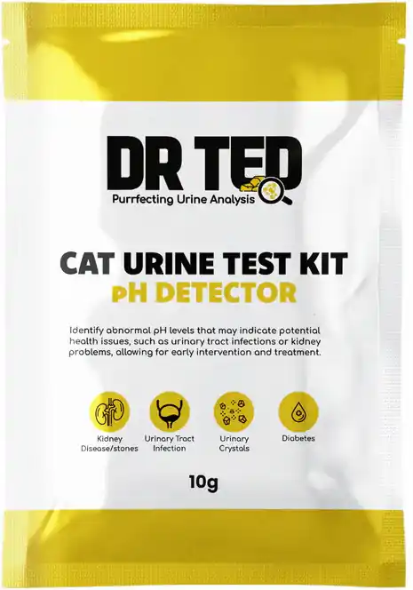Dr Ted Cat Urine Test Kit – pH Detector - Test urină pentru pisici Popular