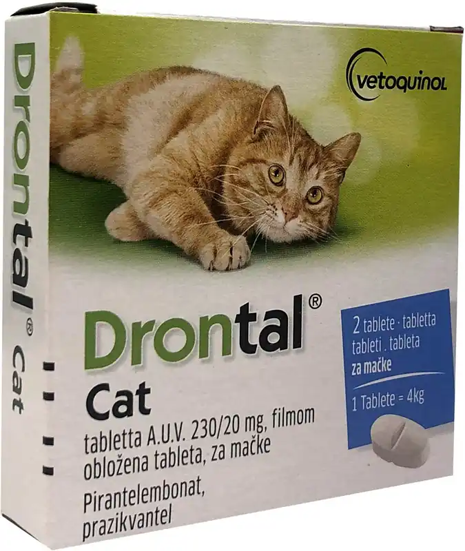 Reducere extra Drontal Cat tabletă masticabilă antiparazitară