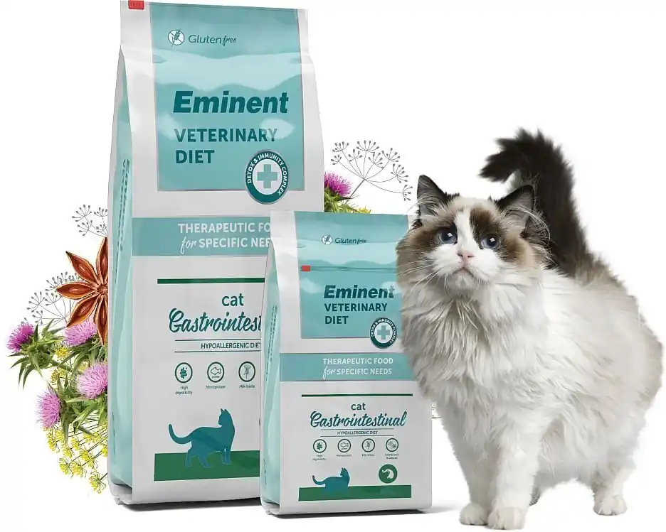 Eminent Diet Cat Gastrointestinal / Hypoallergenic / Hepatic Ultima șansă