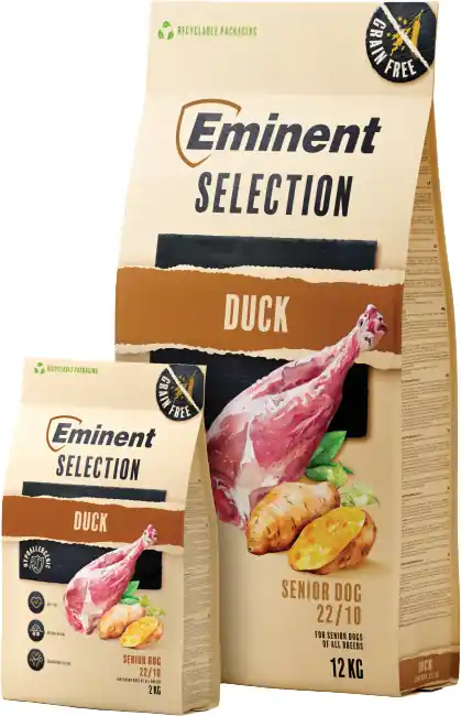 Eminent Selection Senior Duck hrană pentru câini fără cereale Ofertă specială