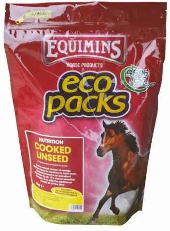 Retur gratuit Equimins Cooked Linseed – semințe de in pentru cai