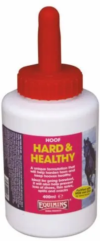 Nu rata Equimins Hard & Healthy Hoof Hardener - Întăritor de copite pt copite sănătoase și puternice