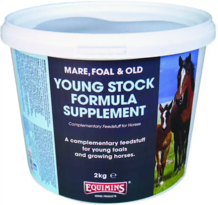 Retur gratuit Equimins Young Stock Formula vitamine concentrate pt mânji