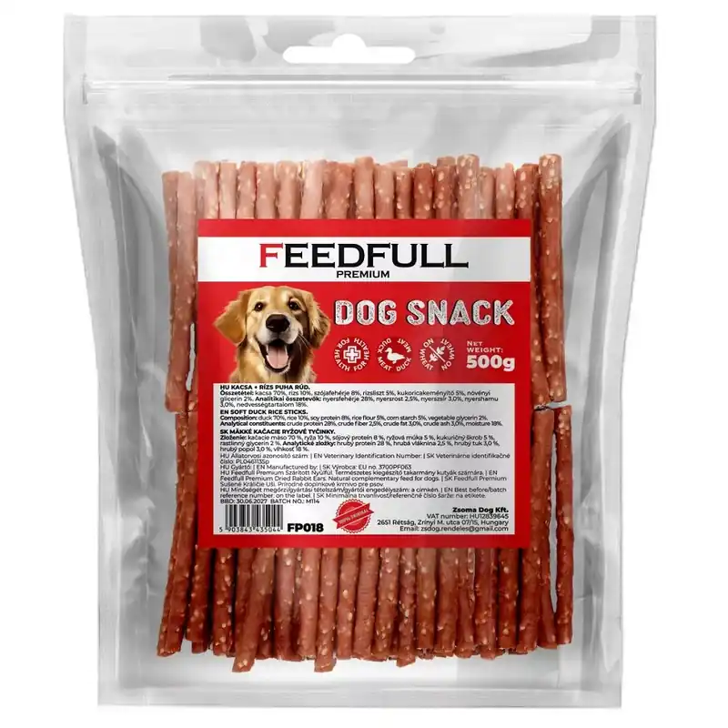 FeedFull Premium – Baton moale de recompensă, cu rață și orez Preț redus