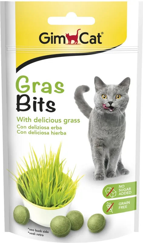 GimCat GrasBits vitamine de iarbă Preț promoțional