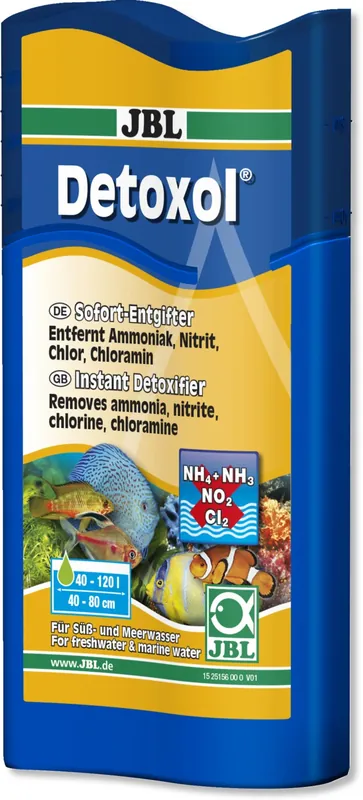 JBL Detoxol - Soluţie pentru detoxifierea apei acvariu Cel mai bun preț
